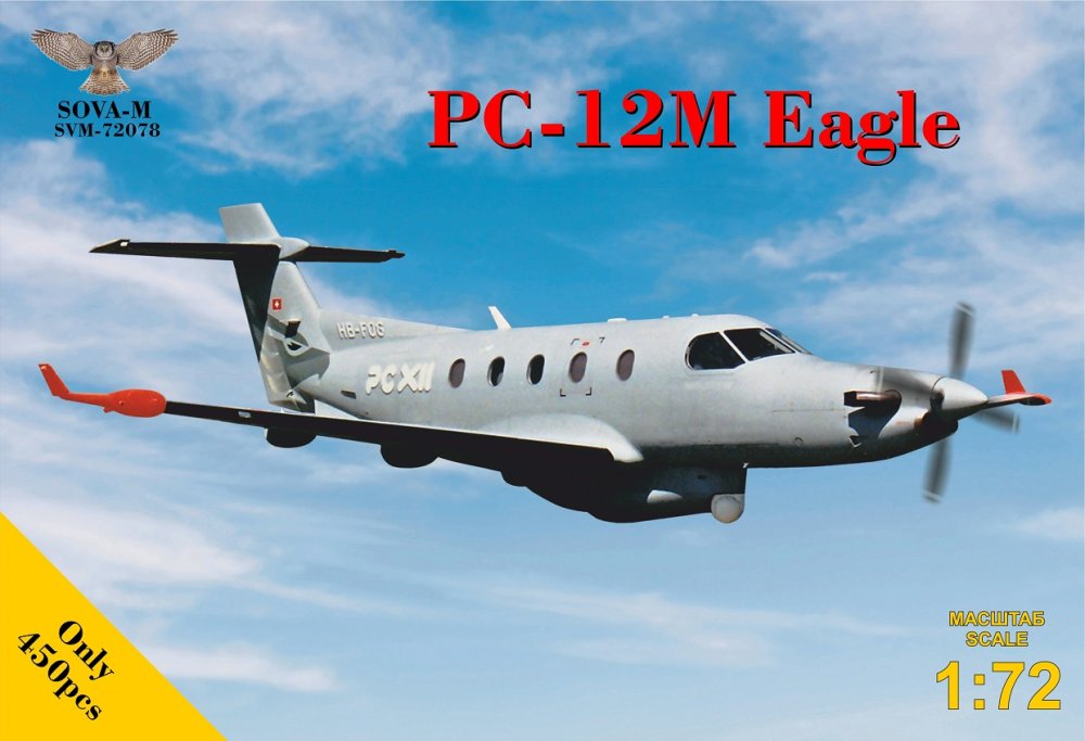 1/72 PC-12M 'Eagle' Utility Turboprop Aircraft